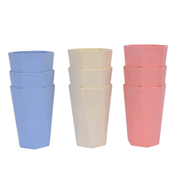 Bathroom Tumblers Plastic Rhombus Tooth Cup