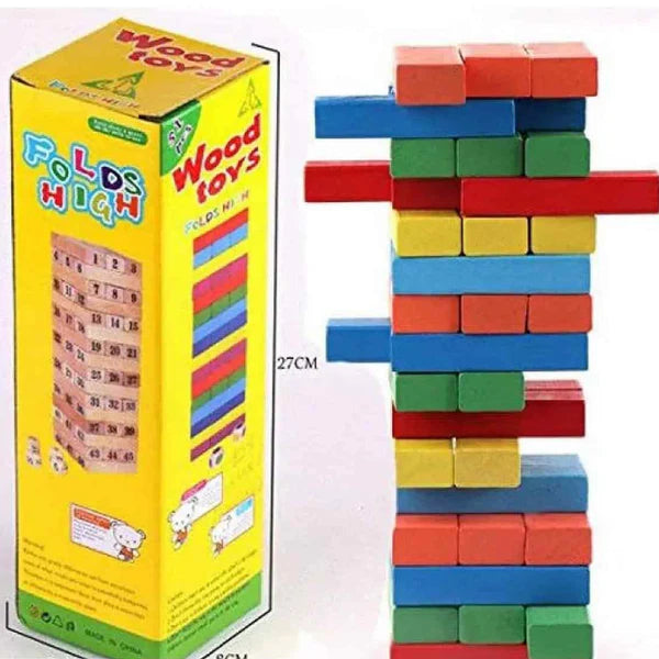 Wooden Jenga Puzzle Toy