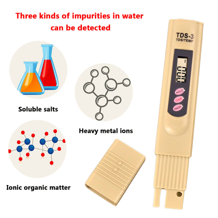 Portable Pen Digital TDS Meter Filter