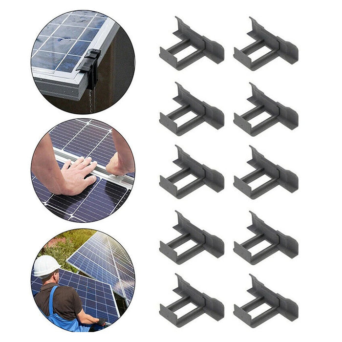 10 pieces Clamp Solar Mount Clip 40MM