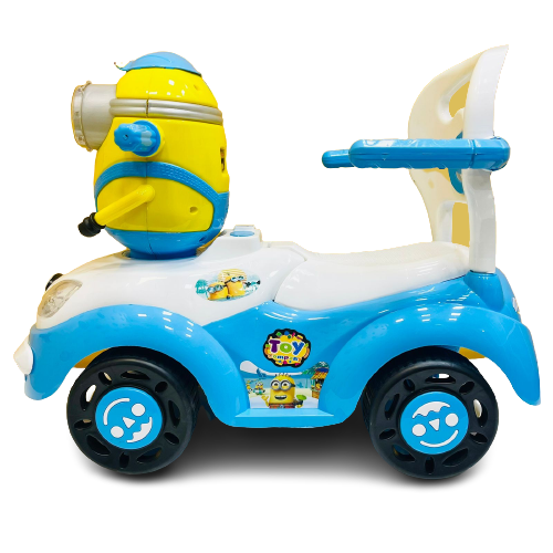 Minions Cartoon Theme Push Car