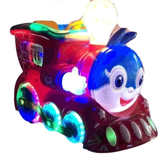 Train Shape Coin Operated Kiddie Ride