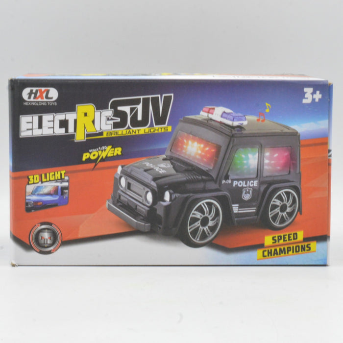 3D Electric Police Car With Light & Sound