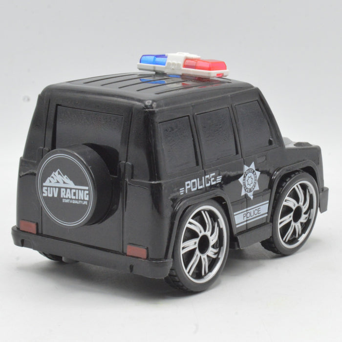 3D Electric Police Car With Light & Sound