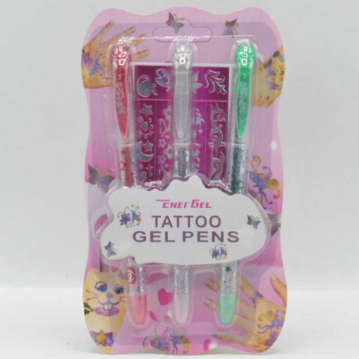 Pack Of 3 Washable Tattoo Gel Pens