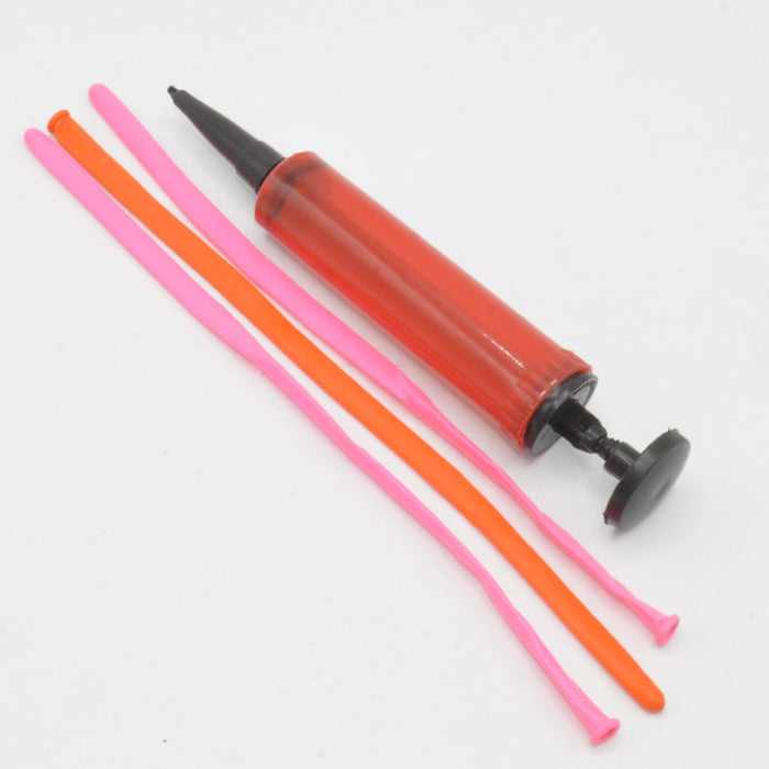 Plastic Hand Pump With Balloons