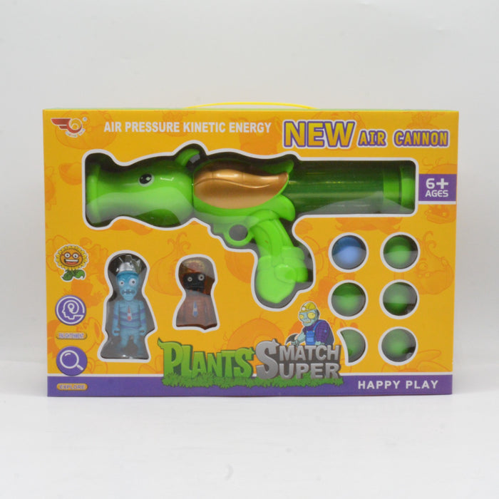 Air Pressure Blaster Toy with Zombie