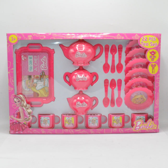 Barbie Theme Tea Set 22 Pieces