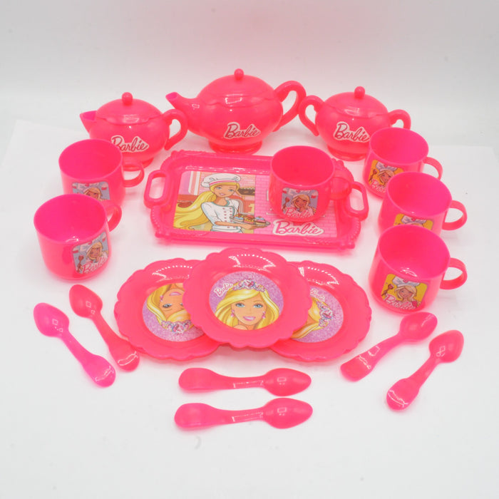 Barbie Theme Tea Set 22 Pieces