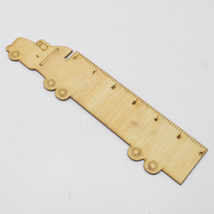 Pack of 6 Wooden Scale