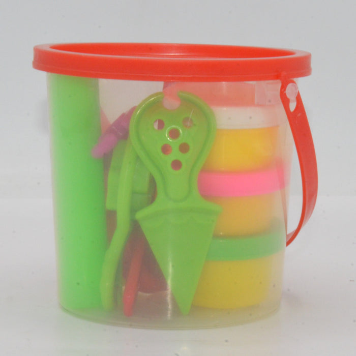 Kids Color Clay Dough with Accessory
