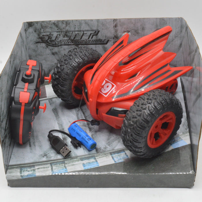 Rechargeable RC Stunt Spinning Vehicle