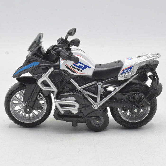 Diecast Metal Body Moto Bike with Light & Sound