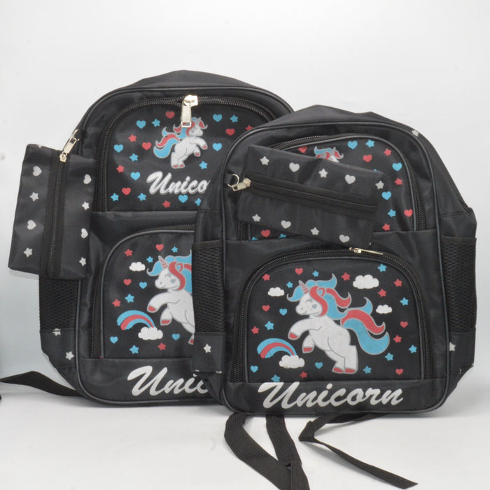 Pack of 2 Unicorn Theme School Bag