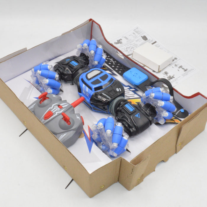 Rechargeable RC Watch Control Stunt Car