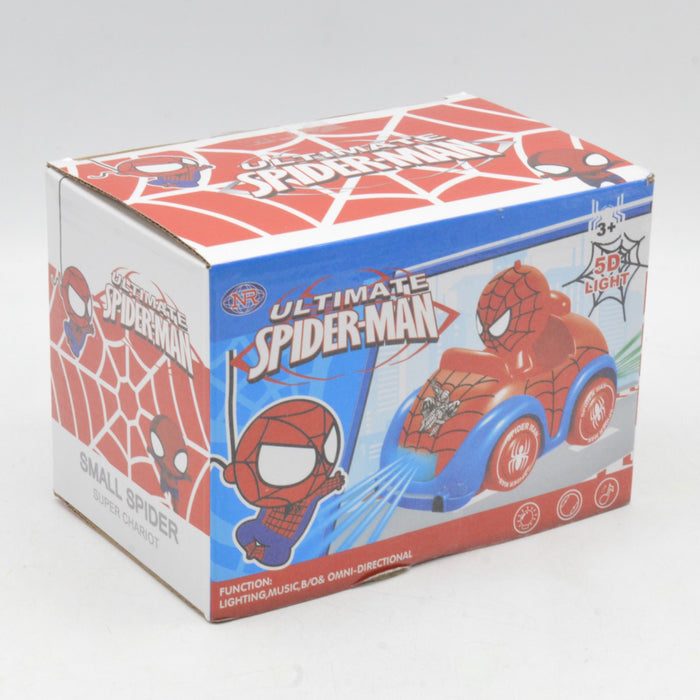Electronic Spider-Man Car with Light & Sound