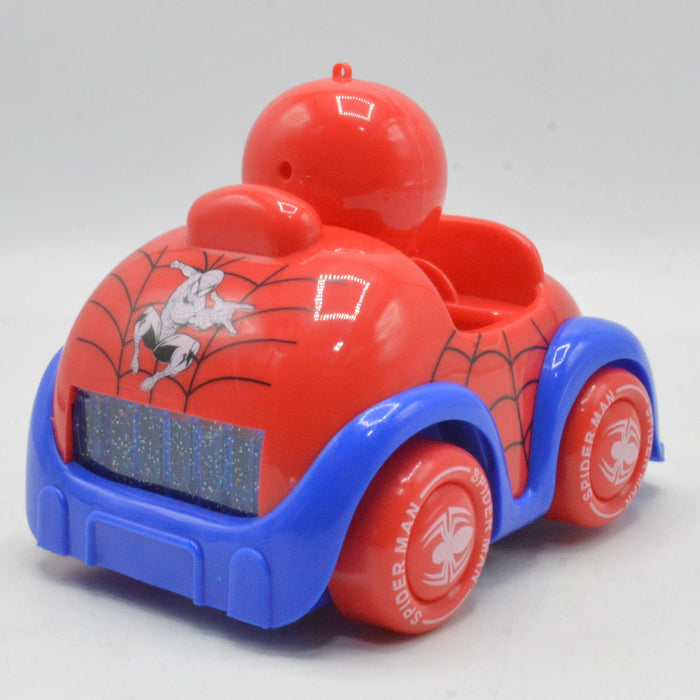 Electronic Spider-Man Car with Light & Sound