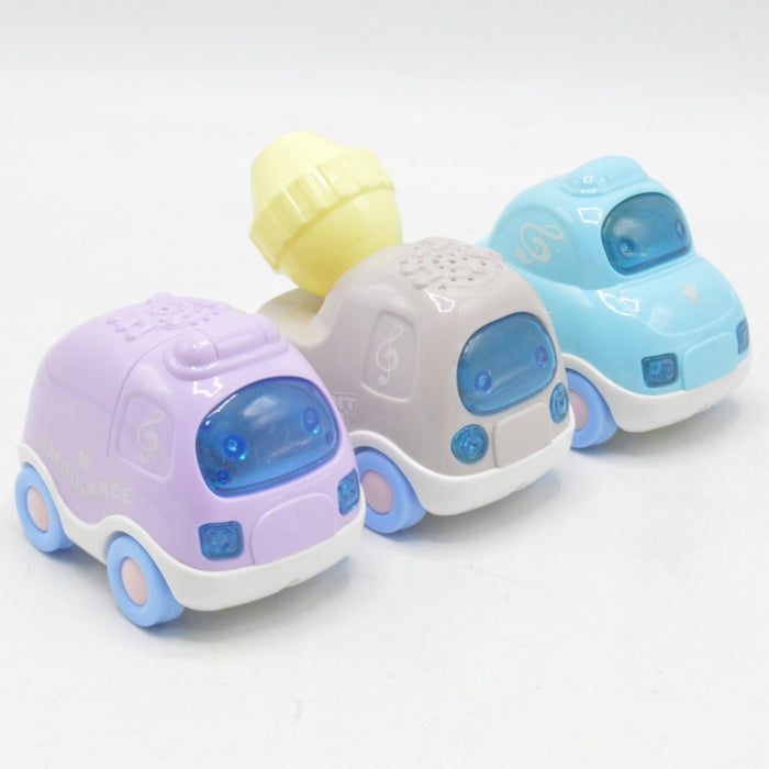 Cartoon Mini Car Friction Toy