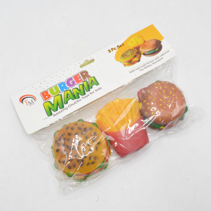 Burger Mania Amazing Chuchu Toys Pack of 3