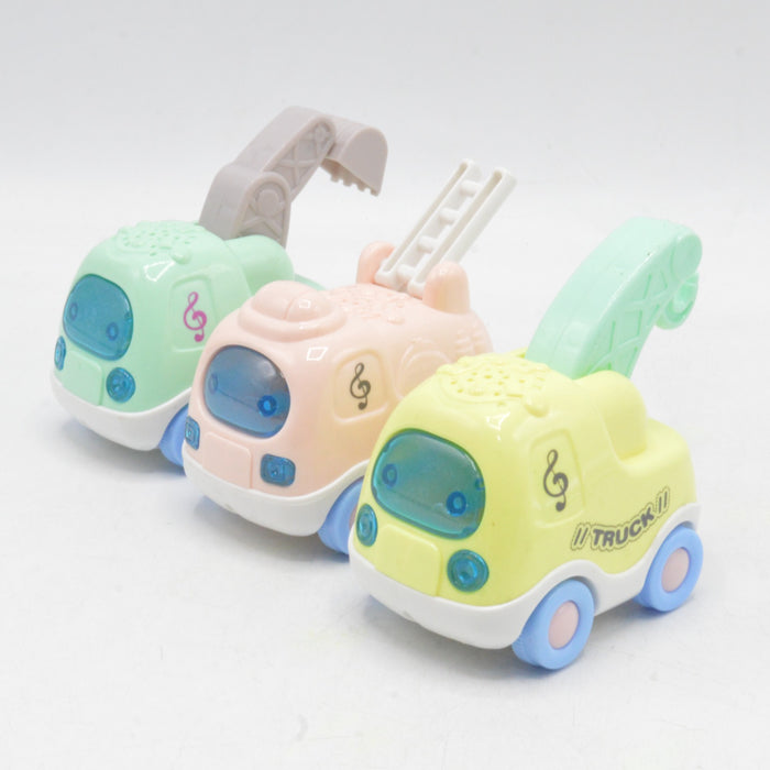 Cartoon Mini Car Friction Toy