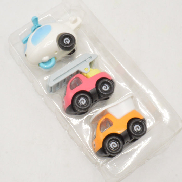 3 in 1 Mini Cartoon Car Pack of 3