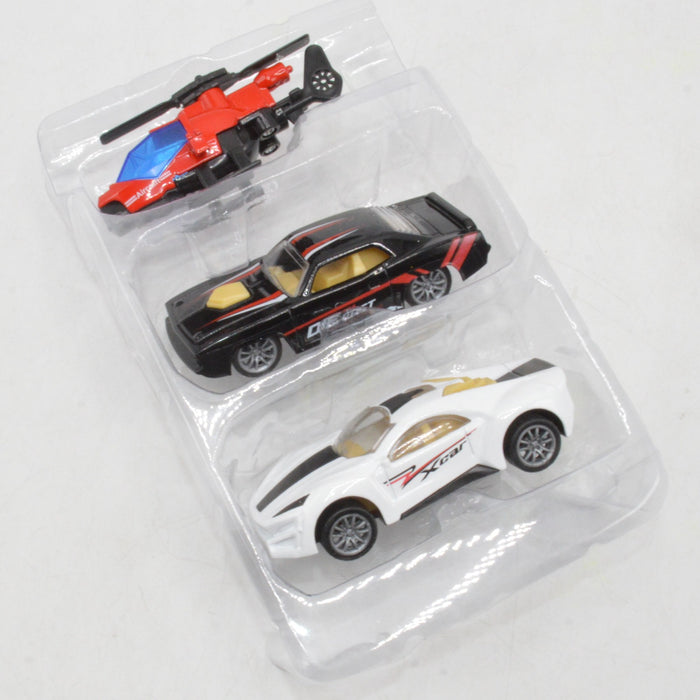 Diecast High Speed Vehicles Pack of 3