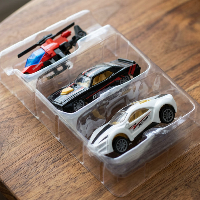 Diecast High Speed Vehicles Pack of 3