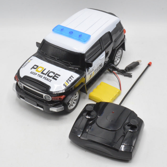 Rechargeable RC Police Patrol Car