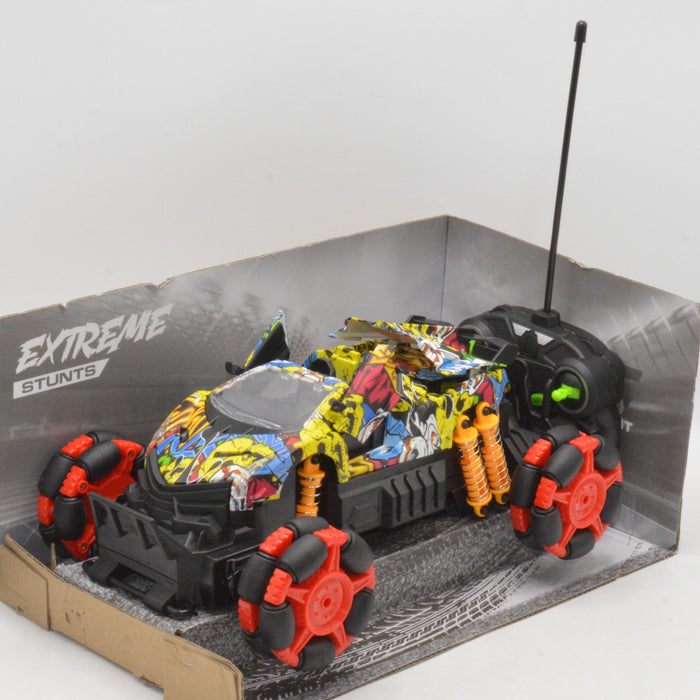 Rechargeable RC Spray Racing Cool Stunt Car With Light