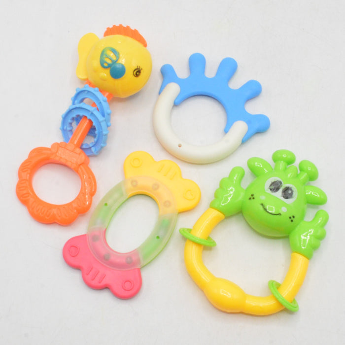 Happy Baby Rattles Pack of 4