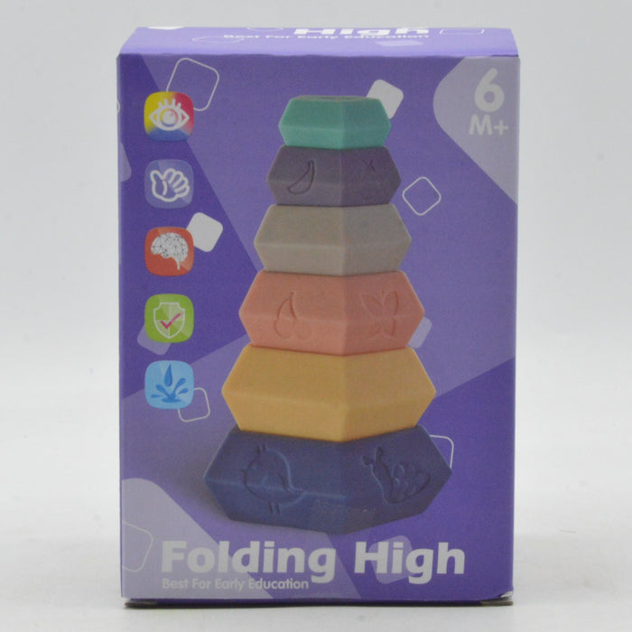 Baby Soft Stacking Number Ring Tower
