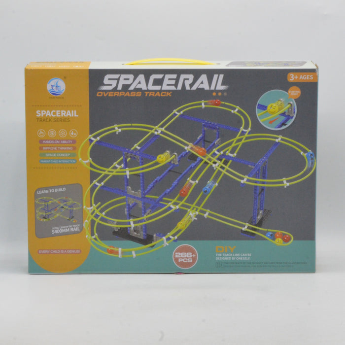 Space Rail Overpass Track Building Block Set