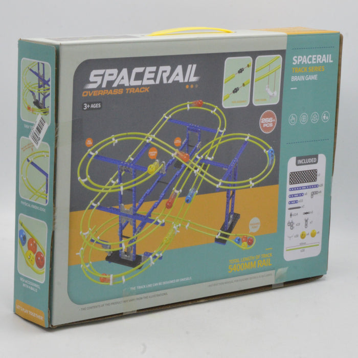 Space Rail Overpass Track Building Block Set