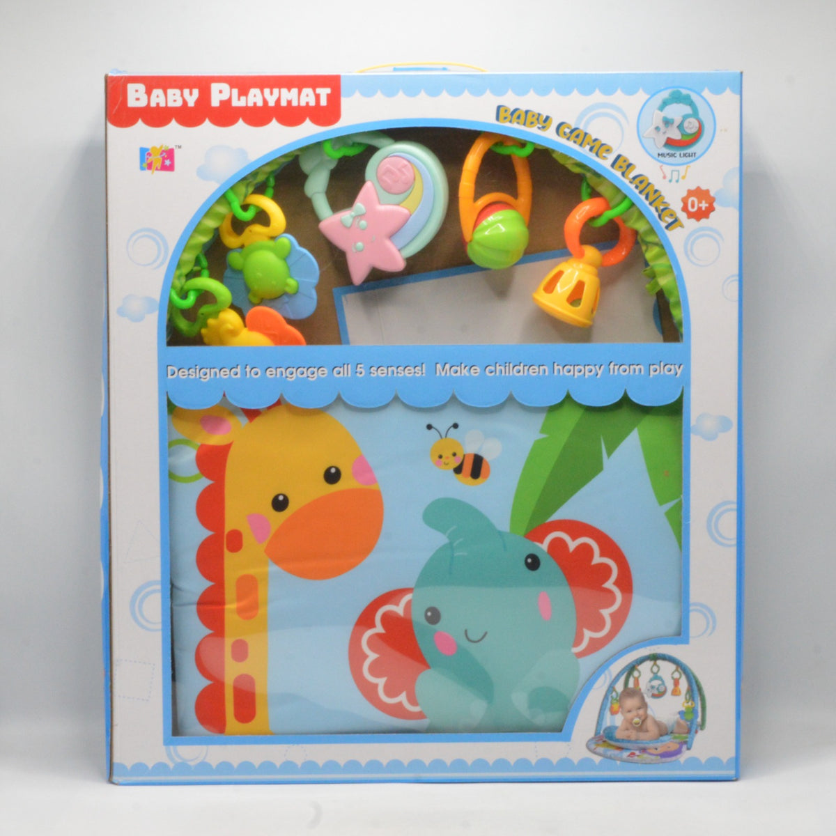 Buy Baby Playmat Gym with Light & Sound Online in Pakistan — Khanaan.pk