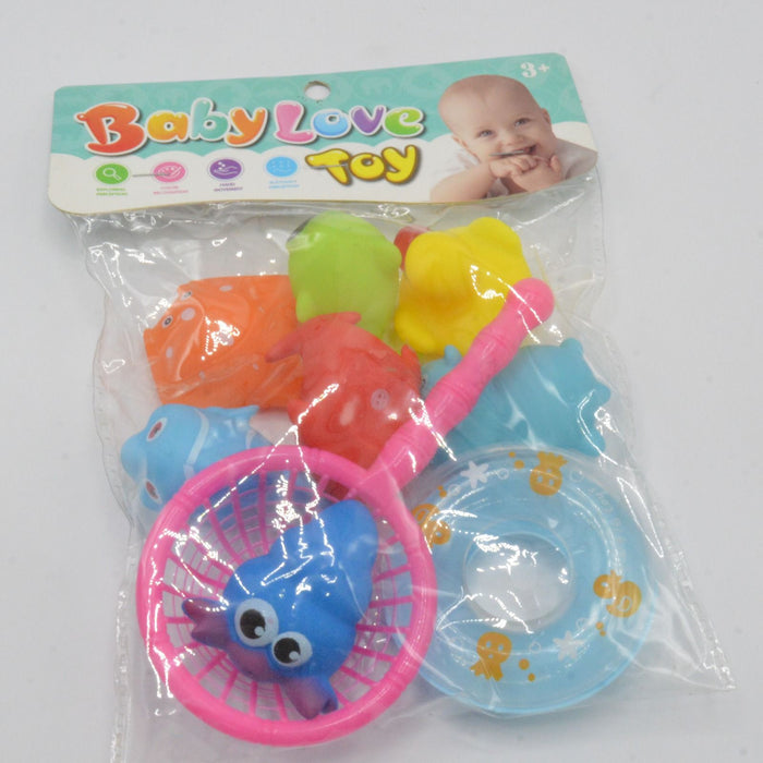 Pack of 6 Baby Bathing Chuchu Toys