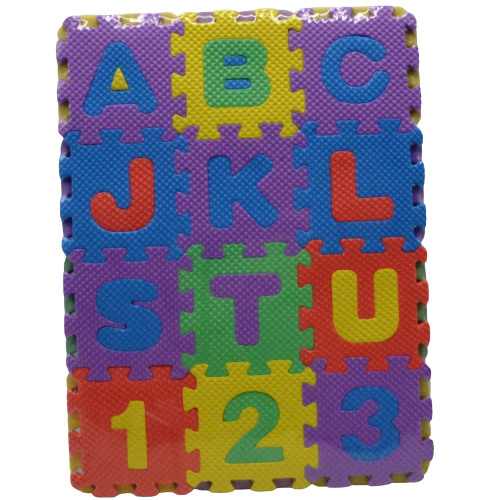 Alphabet & Numbers Puzzle Mat
