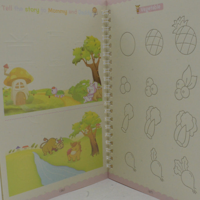 Kids Sank Magic Practice Copybook For Preschools Pack of 4