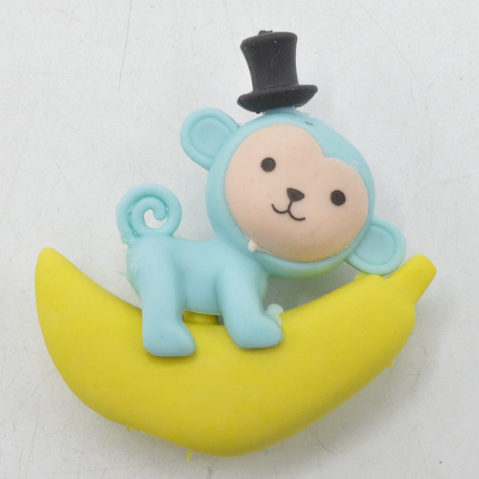 3D Monkey Banana Eraser
