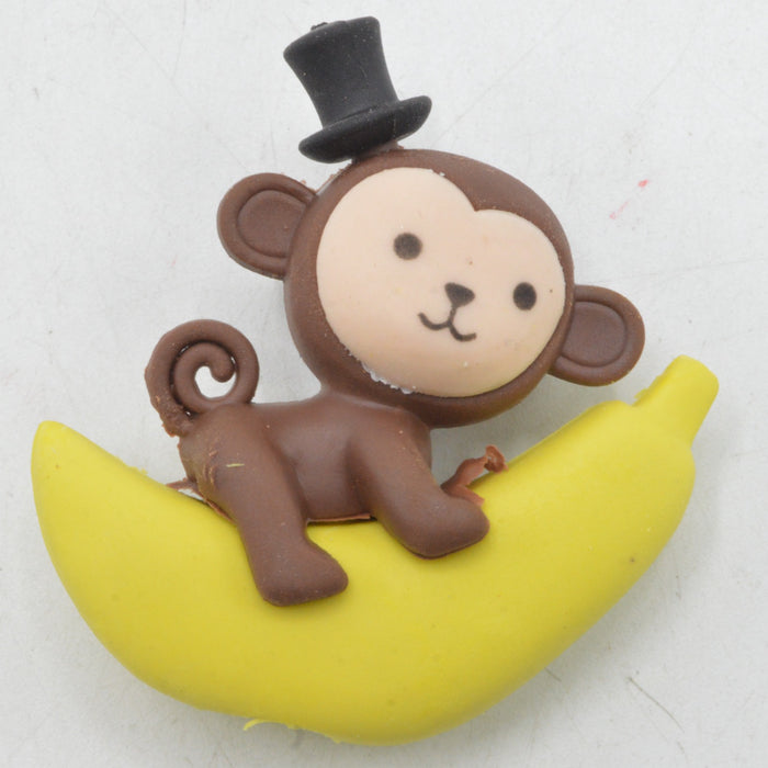3D Monkey Banana Eraser