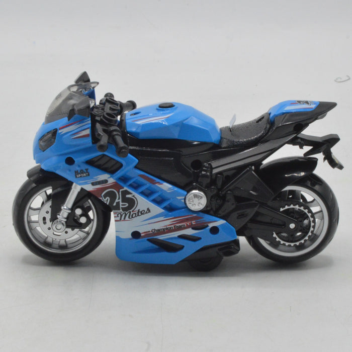Diecast Racing Motorcycle With Light & Sound
