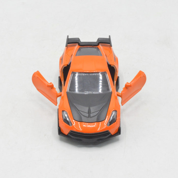 Diecast Metal Body Pull Back Car