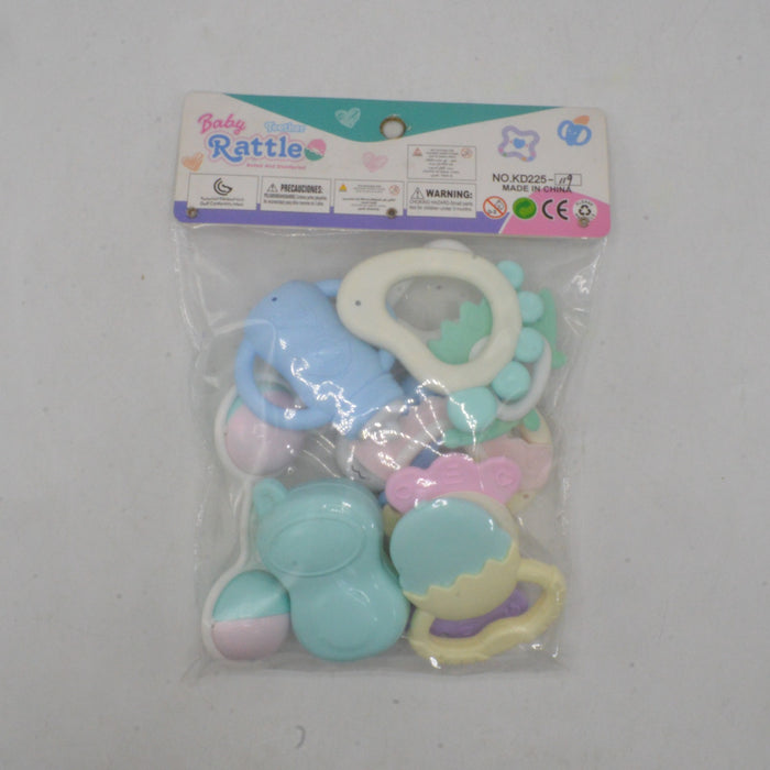 Pack Of Baby Rattle & Teether