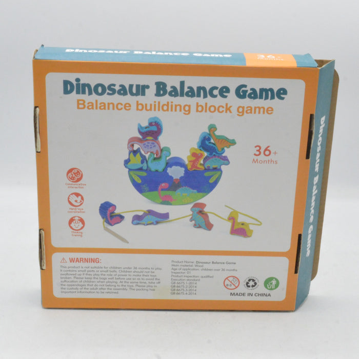 Dinasour Wooden Building Blocks Game