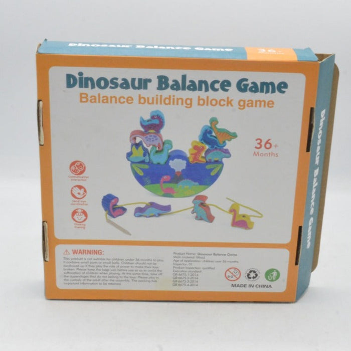 Dinasour Wooden Building Blocks Game