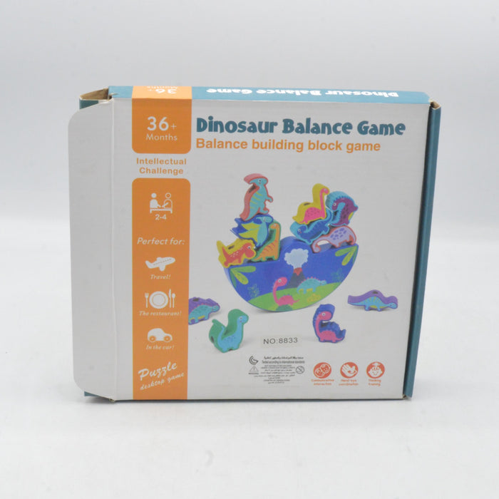 Dinasour Wooden Building Blocks Game