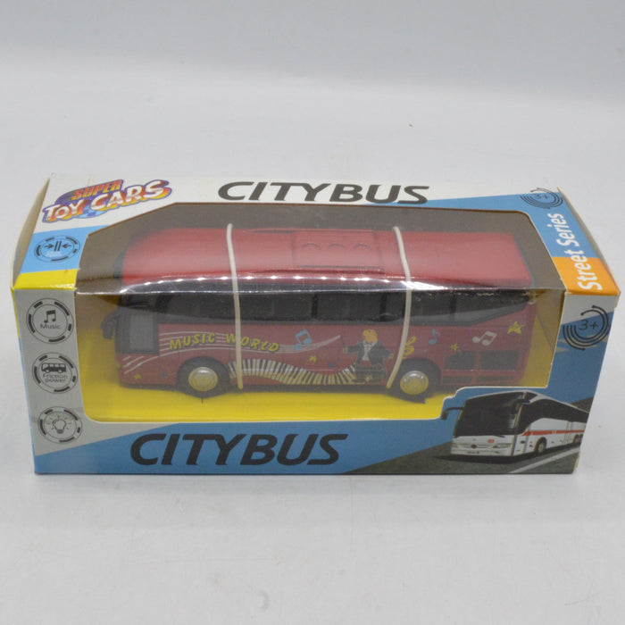 City School Bus With Light & Sound Toy