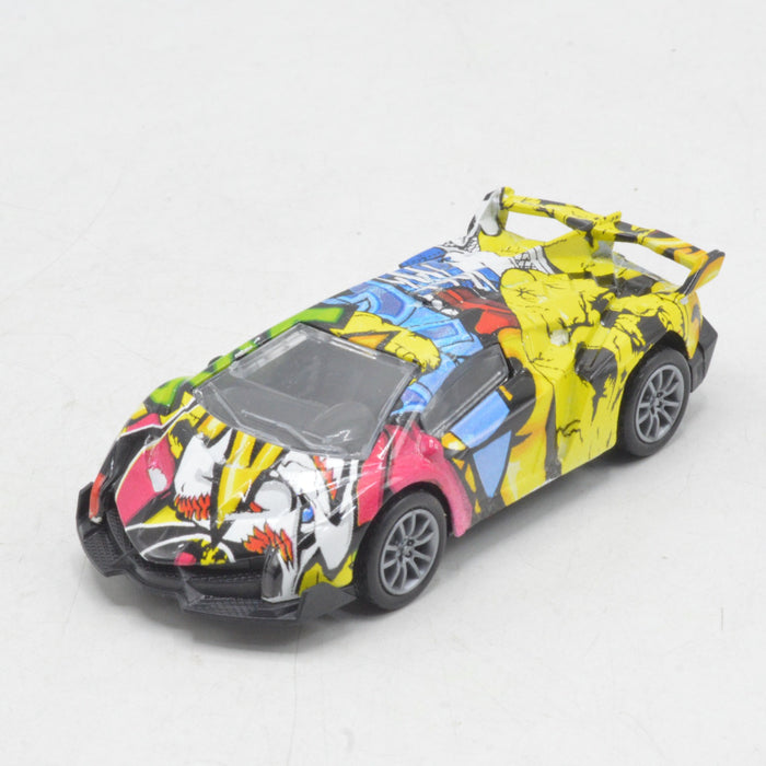 Diecast Colorful Racing Car