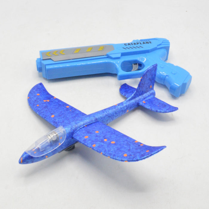 Catapult Aircraft Launcher Toy Gun with Light