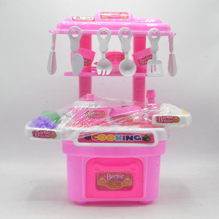 Doll Kitchen Set with Light & Sound