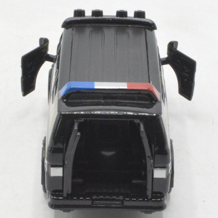 Diecast Metal Body Police Van